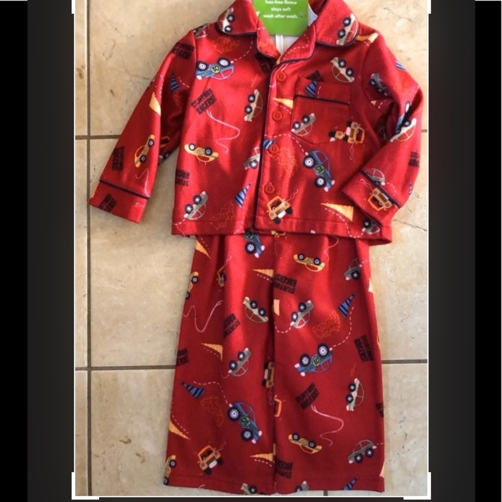 Carter's Sz 2 Fleece PJ's-NWT